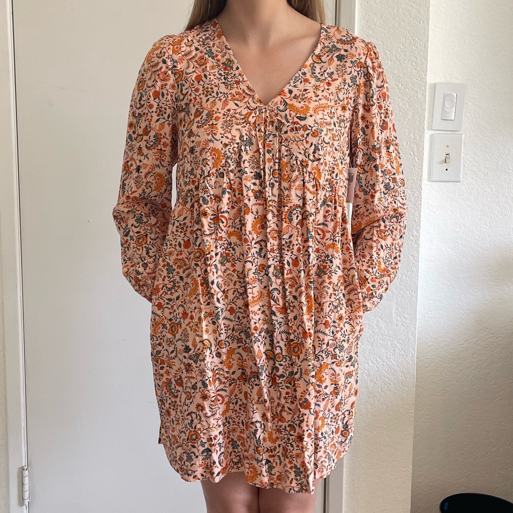 Old Navy - Floral long sleeve dress